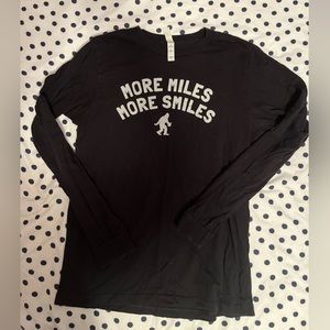 More Miles More Smiles Yeti Trail Runner Longsleeve